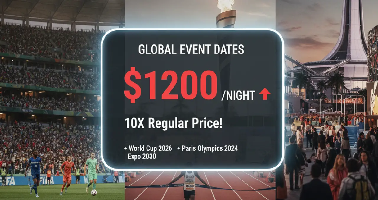 Big global events (World Cup, Olympics, Expo, etc.)