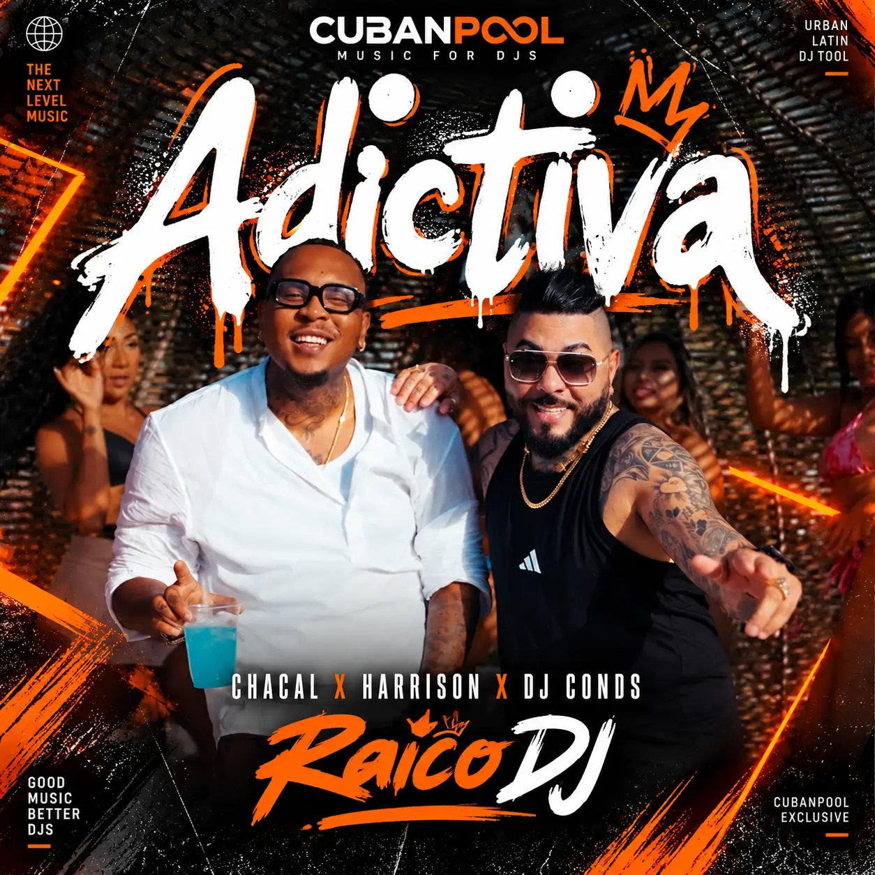 El Chacal Ft Harryson - Adictiva [Beat Corregido] Dirty - 112 Bpm