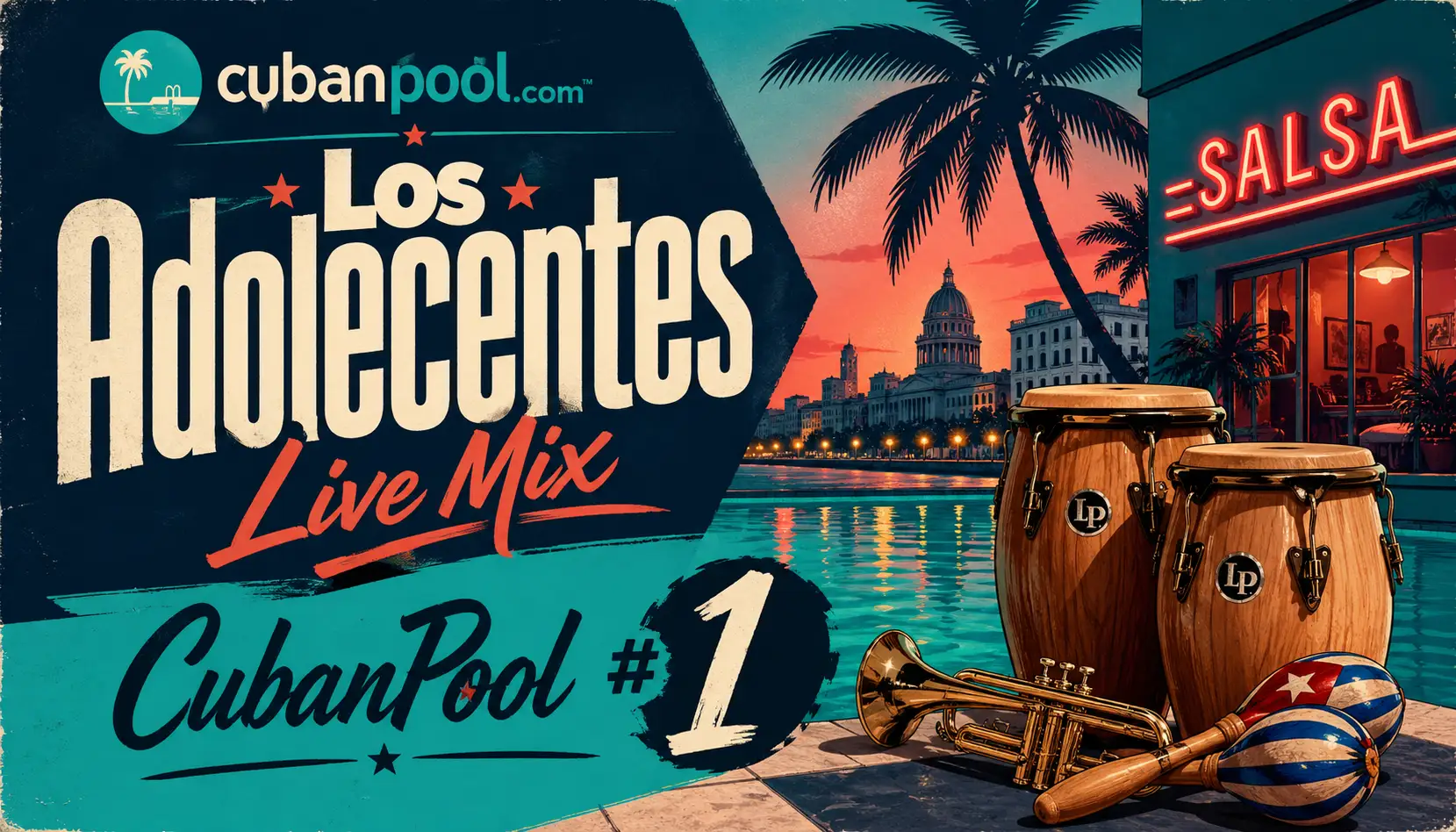 Porfi Baloa & Los Adolecentes [Clasico Mix Live] - Clean - 109 - 98 Bpm - Salsa - Raico DJ