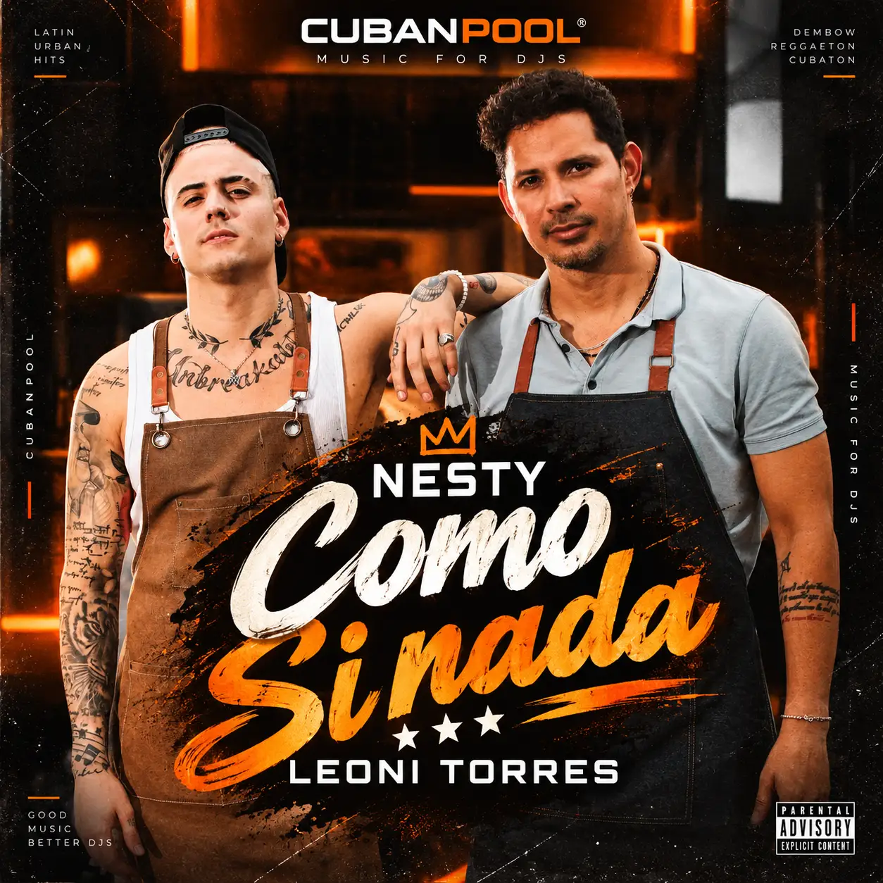 Leoni Torres, Nesty - Como Si Nada - Intro Clean - 88 Bpm