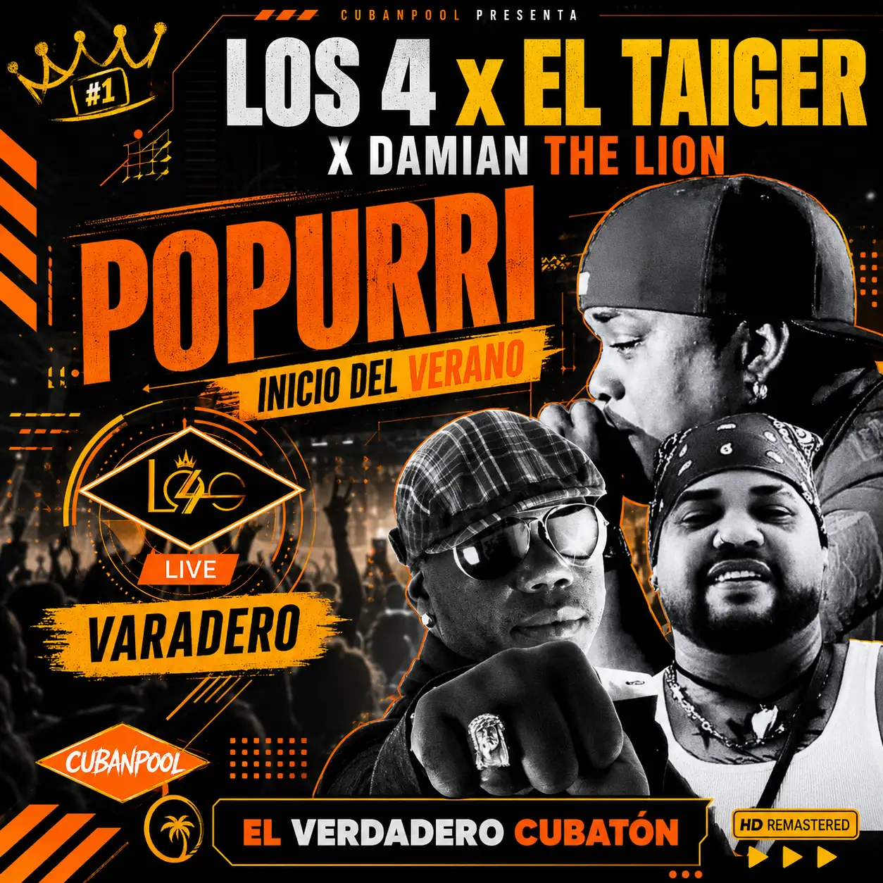 Los 4 - Live Los Arabos [Old School]