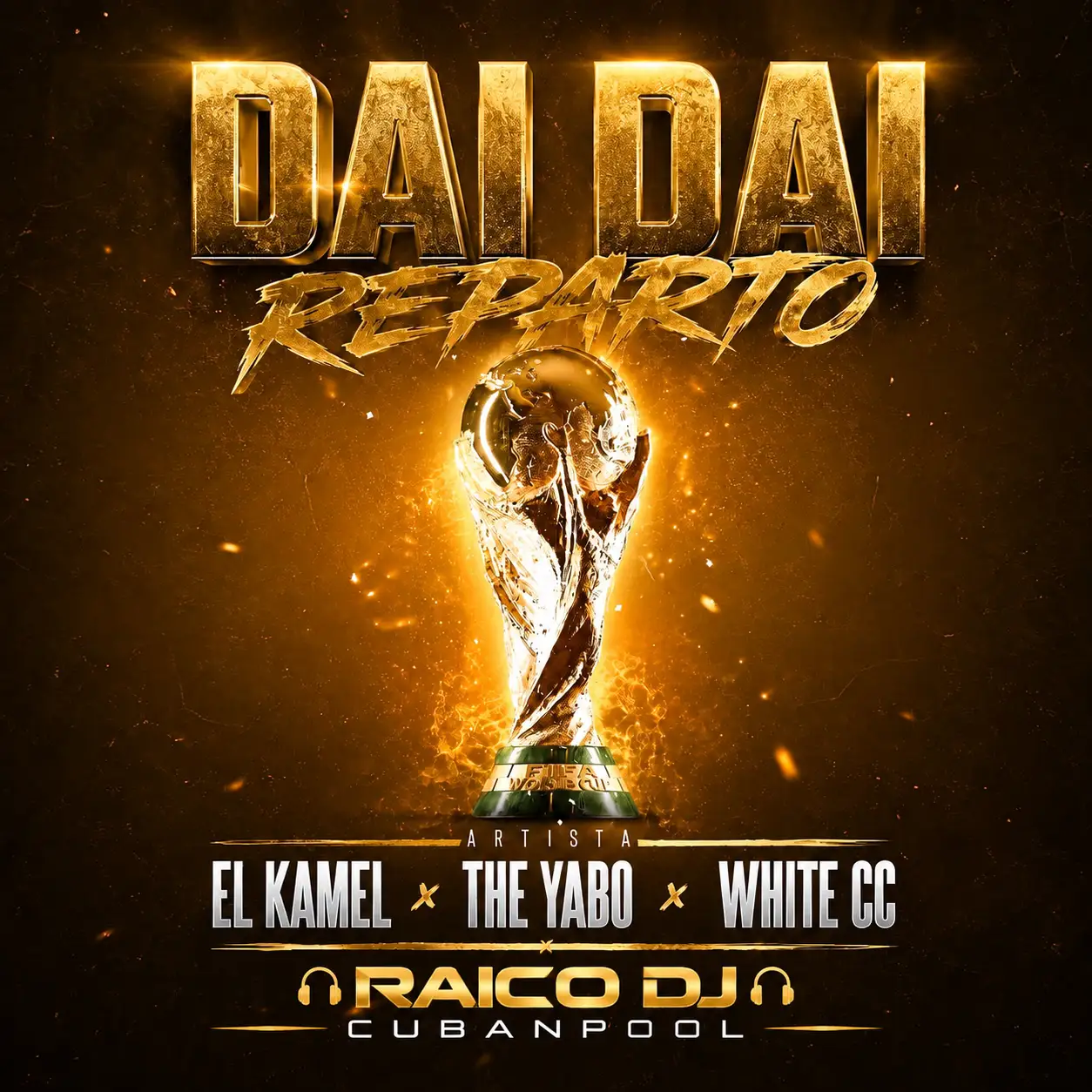 El Kamel ft The Yabo, White CC - Dai Dai [Reparto Cover] Live Mashup - Aca Dirty - 116 Bpm