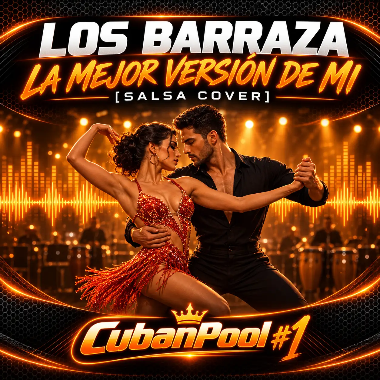 Los Barraza - La Mejor Versión De Mi [Salsa Cover] Clean - 84 Bpm