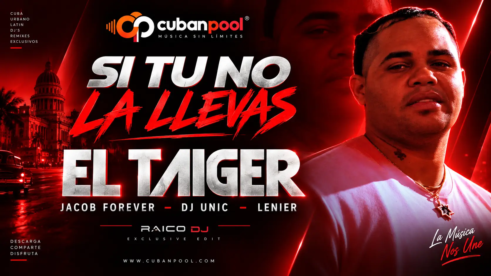 El Taiger ft Jacob Forever & Lenier - Si Tu No la Llevas [Redrum] Quick Hit - Dirty - 105 Bpm