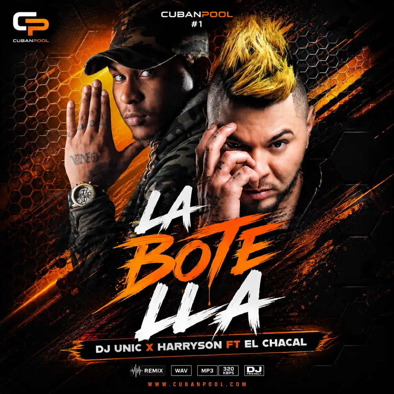 El Chacal ft Harryson - La Botella - Quick Hit - Clean - 104 Bpm