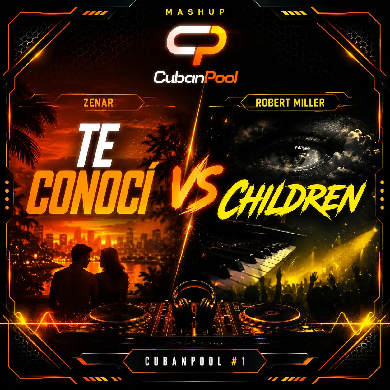 Zenar Vs Robert Miller - Te Conoci Vs Children [Redrum Mashup] Clean - 126 Bpm