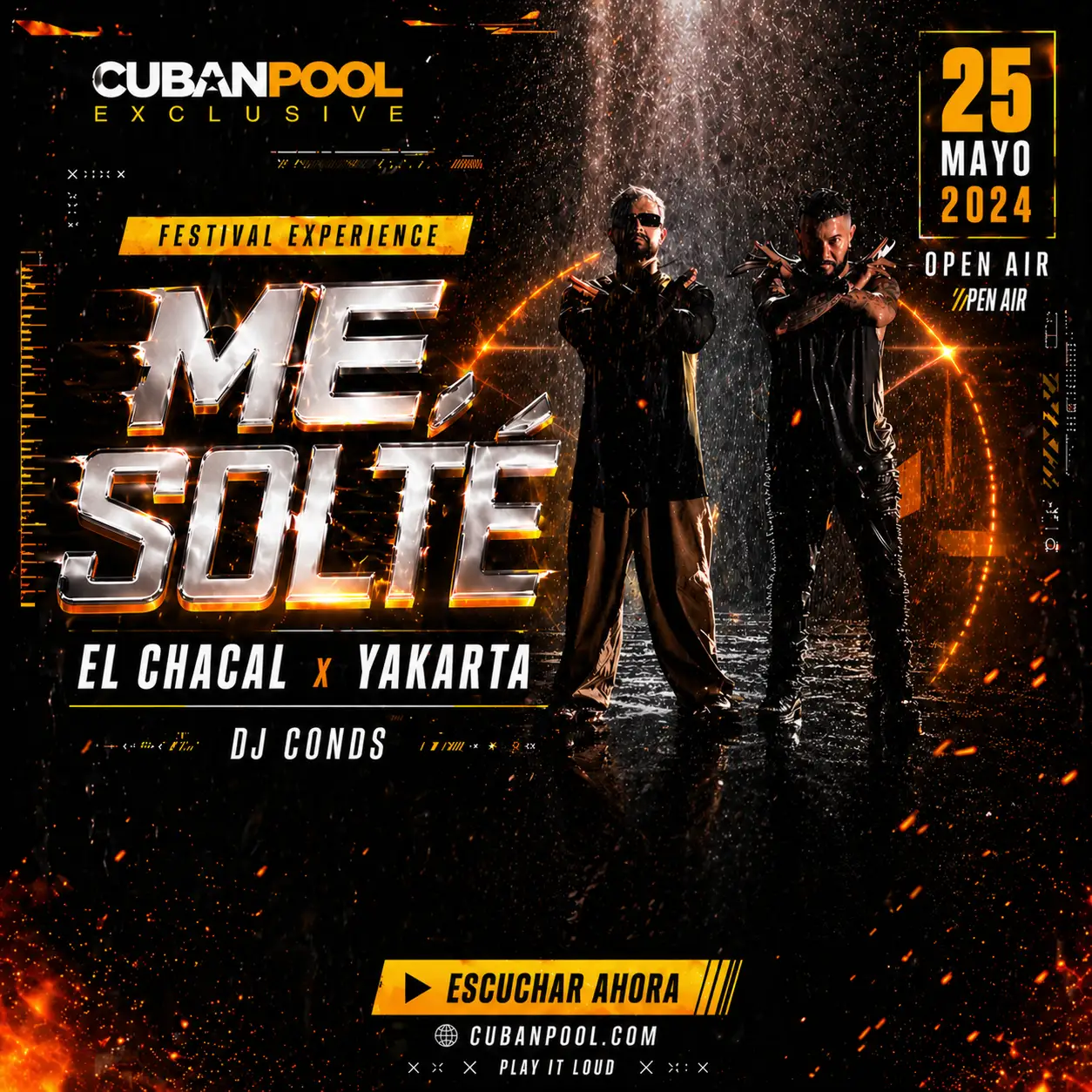 El Chacal & Yakarte - Me Solte - [Beat Corregido] Chorus Dirty - 104 Bpm
