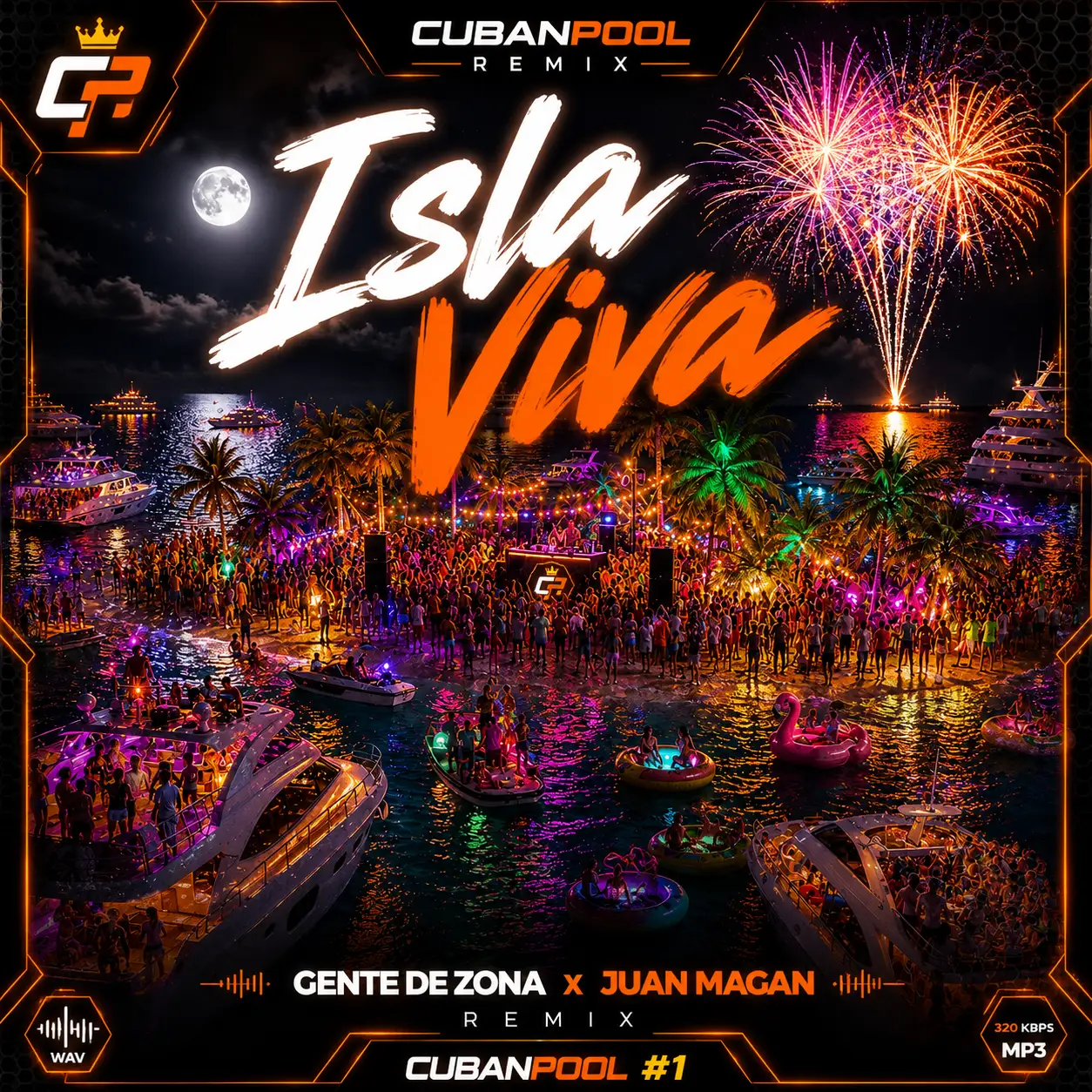 Gente de Zona, Juan Magán - Isla Viva - Intro Clean - 125 bpm
