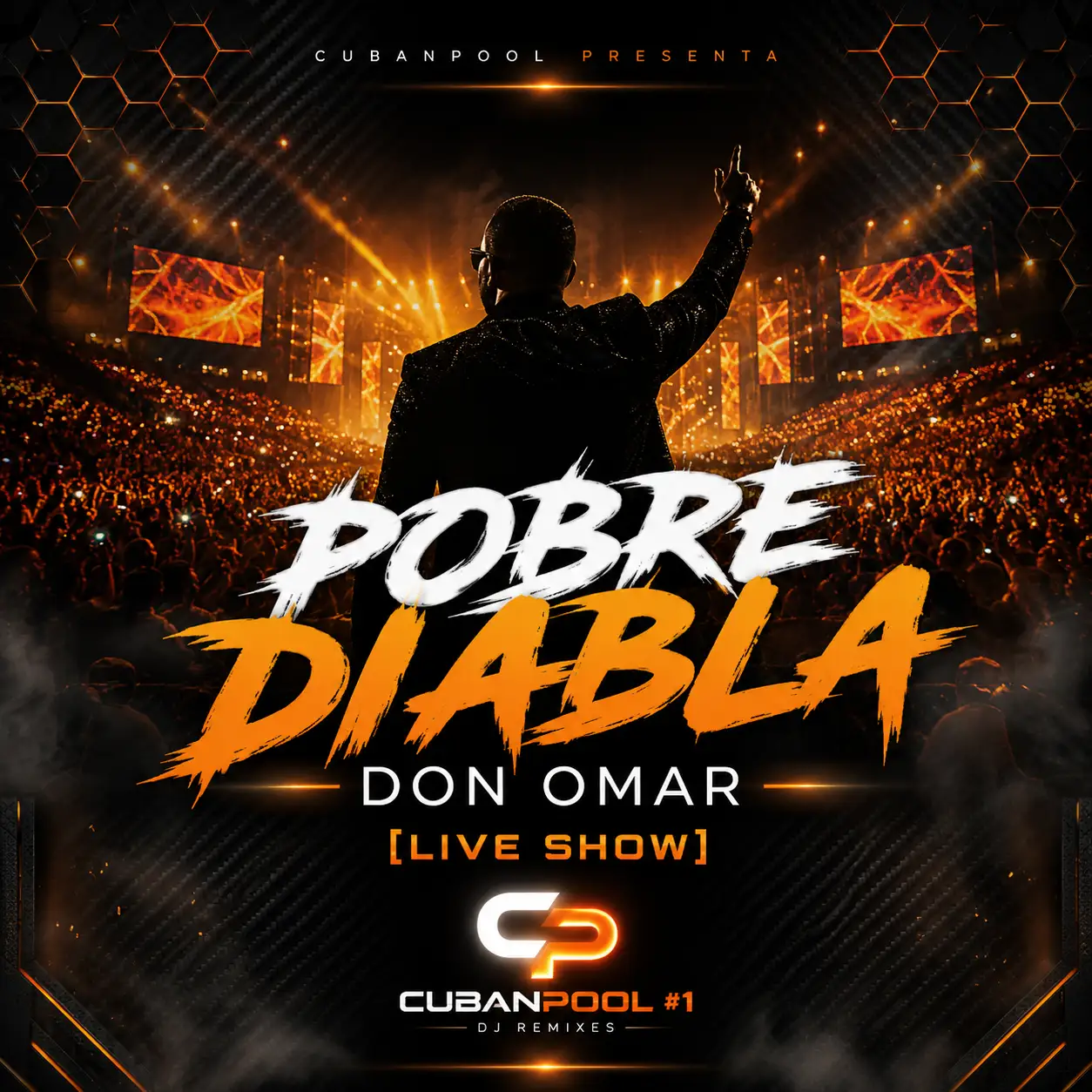 Don Omar - Pobre Diabla [Live Show] Old School - Clean - 95 Bpm