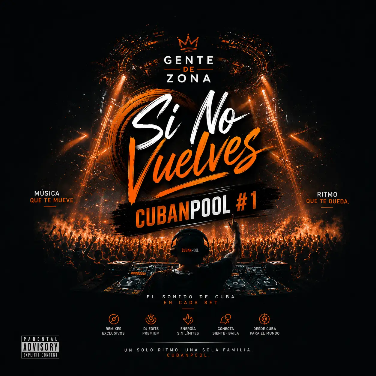 Gente De Zona - Si No Vuelves [Intro Ver 1] Clean - 92 Bpm
