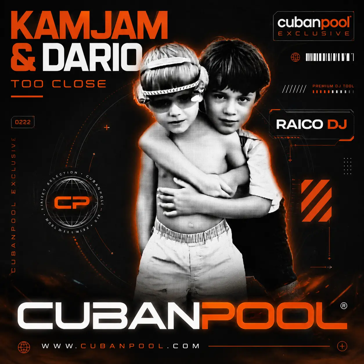KamJam - Too Close - Intro Clean - 127 Bpm