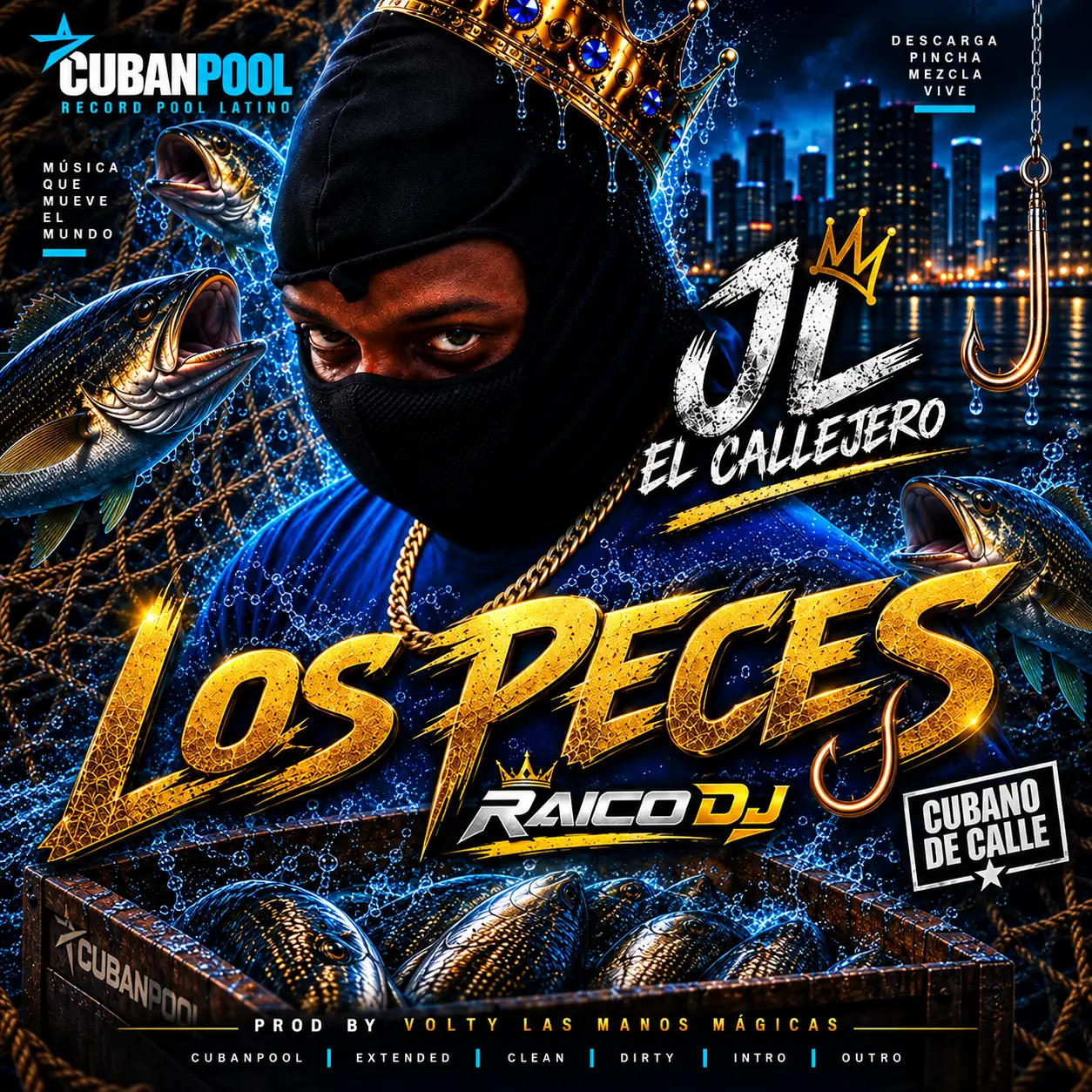 JL el Callejero - Los Peces - [Remaster] Live Mashup - Aca Dirty - 100 Bpm