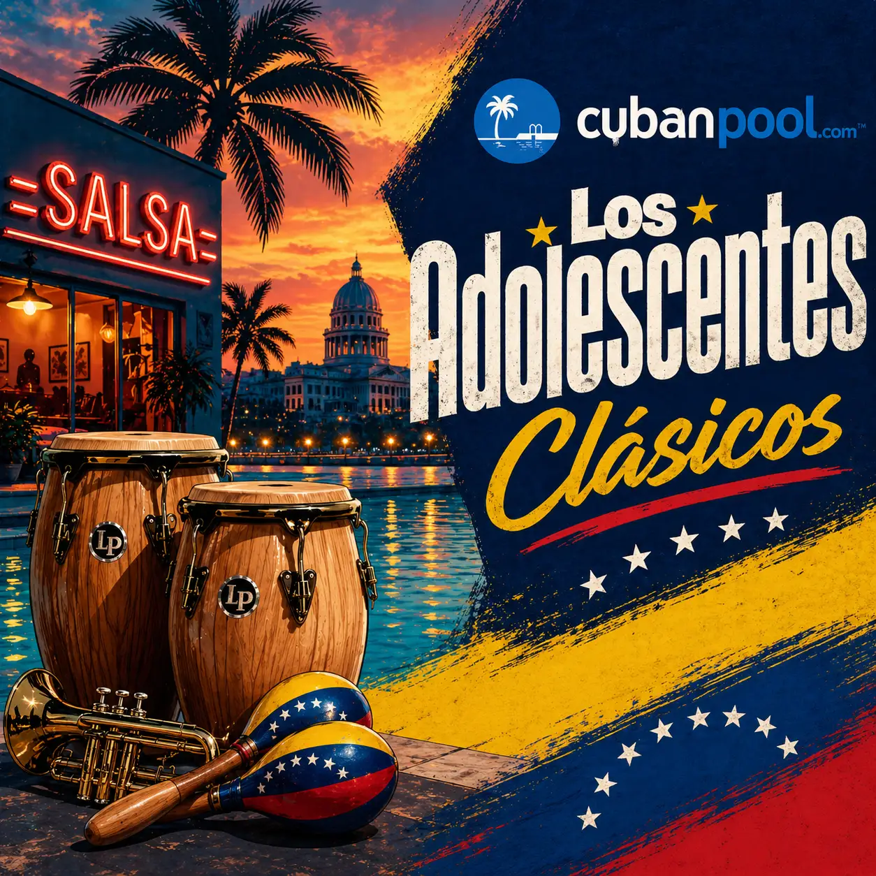 Los Adolecentes - Virgen Salsa - [Old School] Clean - 91 Bpm