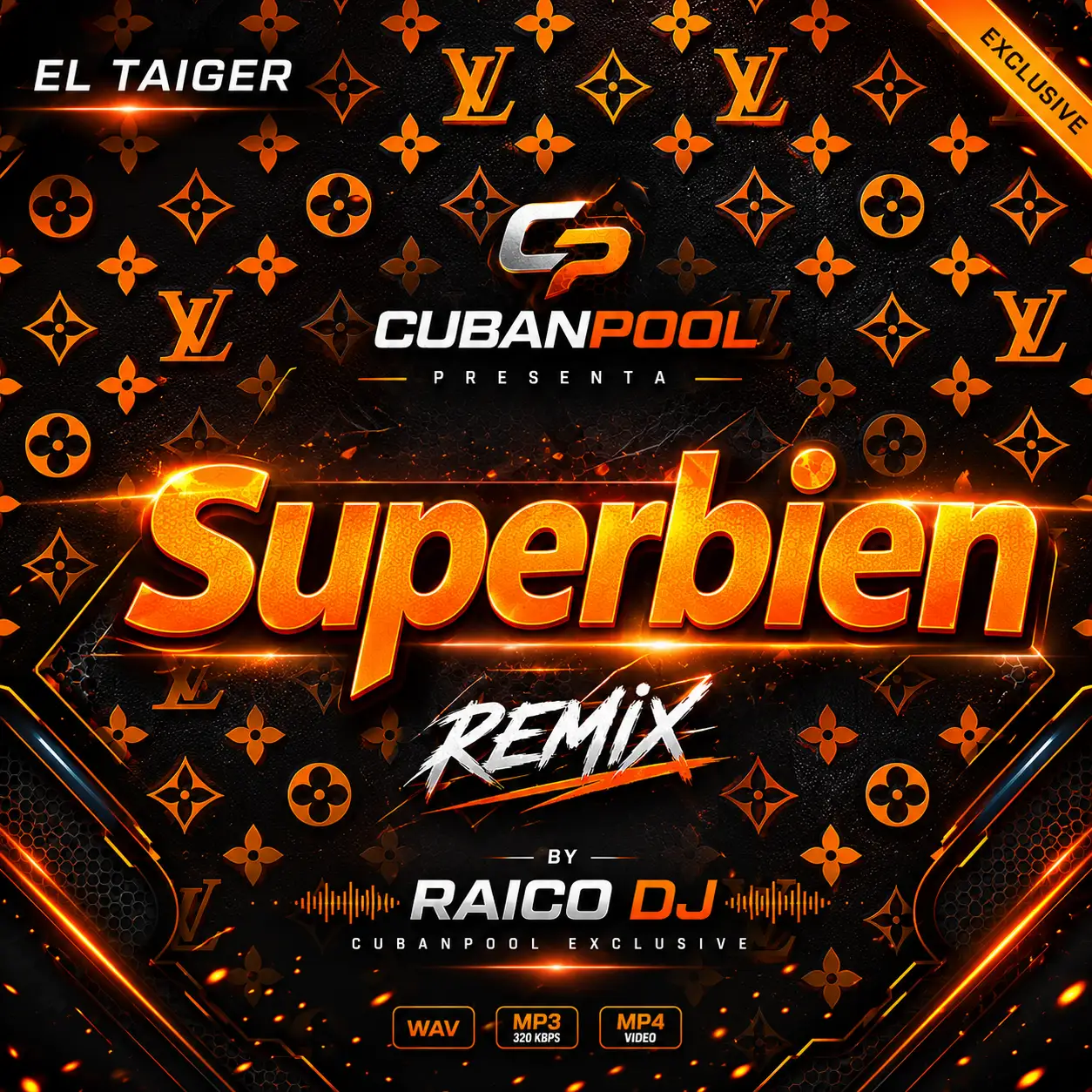 El Taiger - Superbien - [Redrum] Aca Clean - 104 Bpm