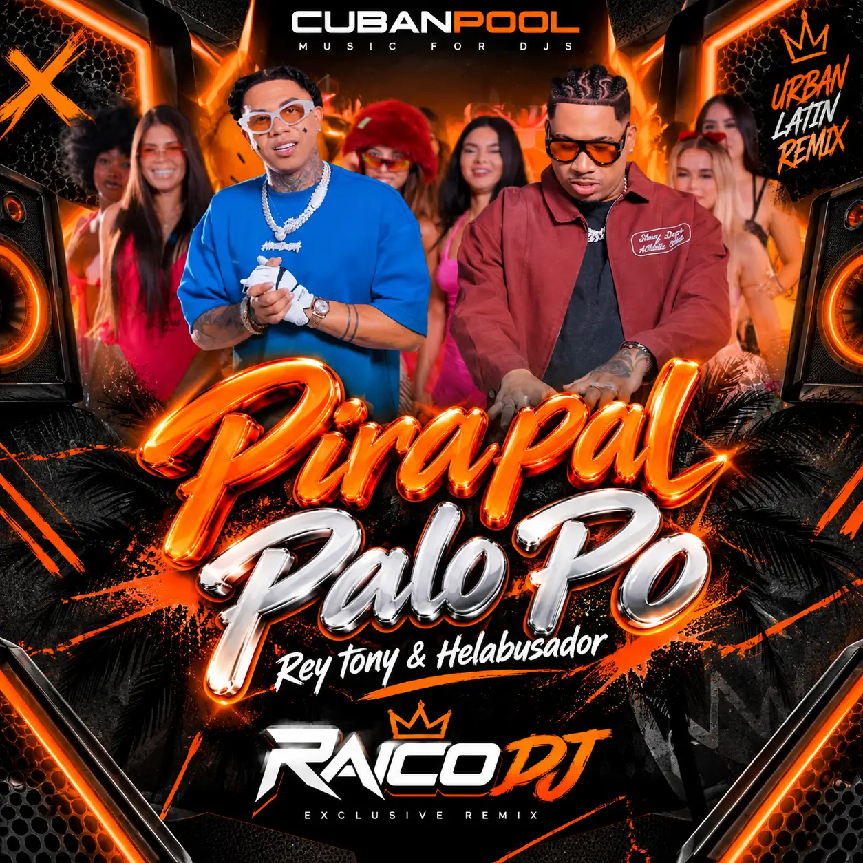 Rey Tony & Helabusador - Pirapal Palo Po [Beat Corregido] Aca Dirty - 114 Bpm