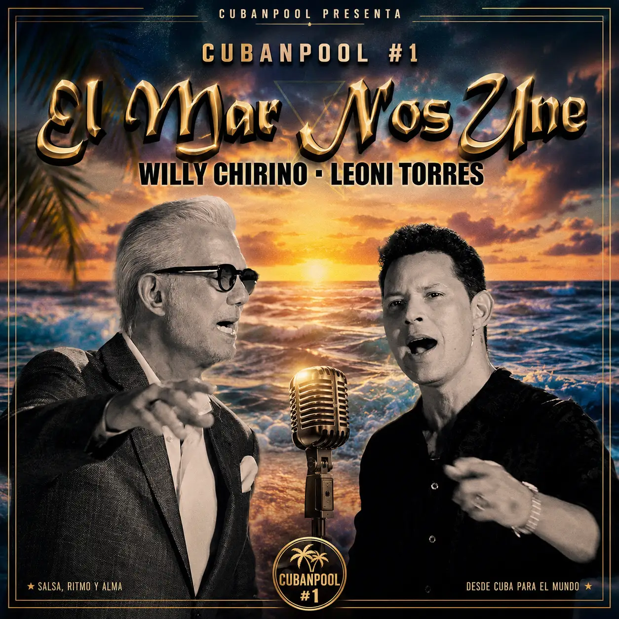 Willy Chirino ft Leoni Torres - El Mar Nos Une - [Aca Starter] Clean - 84 Bpm