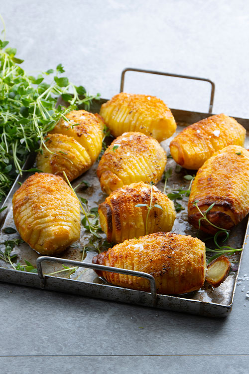 Hasselbackspotatis
