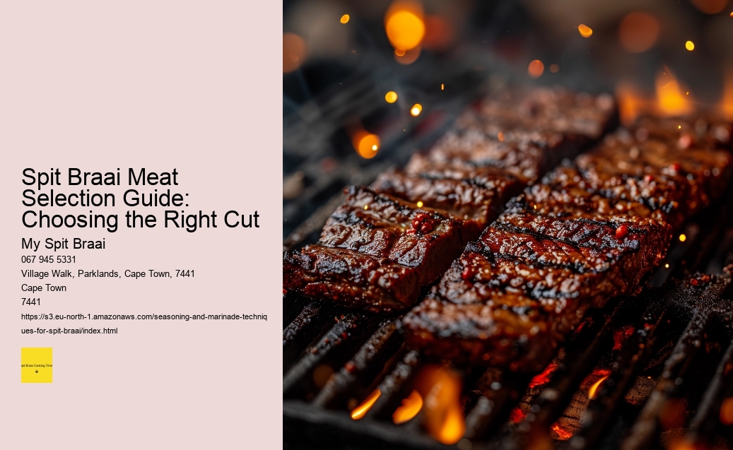 Spit Braai Meat Selection Guide: Choosing the Right Cut