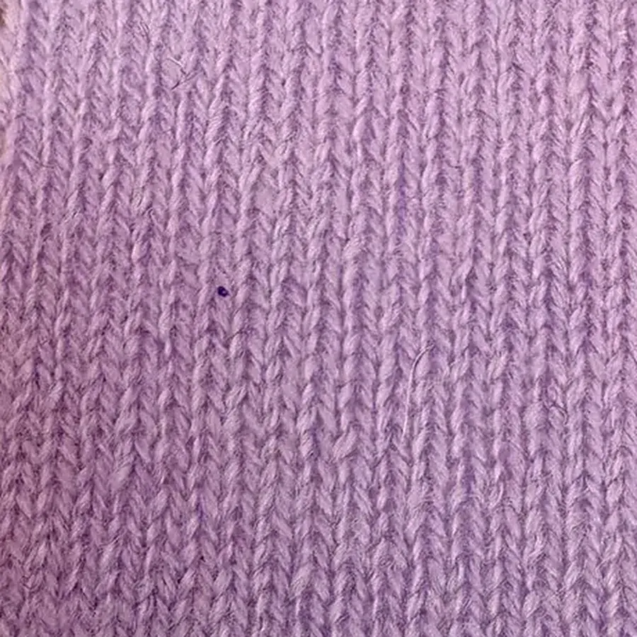 Lilac pashmina knit swatch