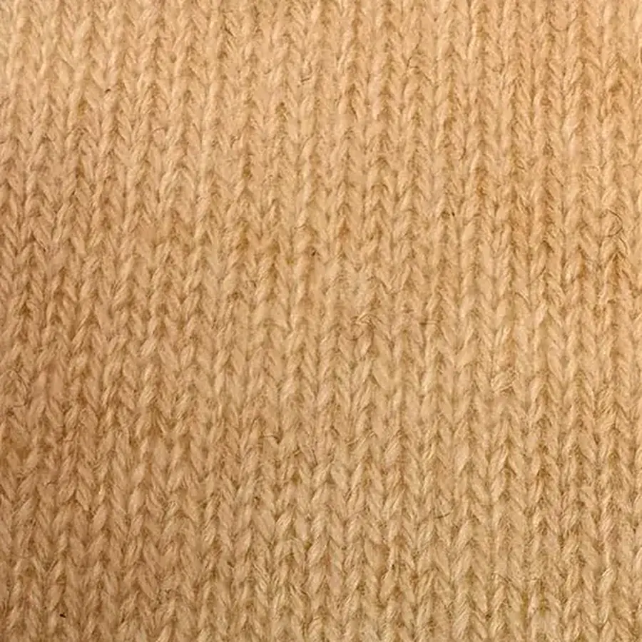 Beige pashmina knit swatch