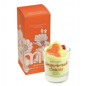 Bomb Cosmetics Gingerbread Cookies Piped Glass Candle 200 g