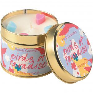 Bomb Cosmetics Tin Candle Birds of Paradise