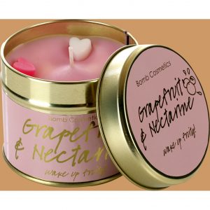 Bomb Cosmetics Tin Candle Grapefruit Nectarine