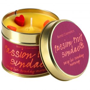 Bomb Cosmetics Tin Candle Passion Fruit Sundae