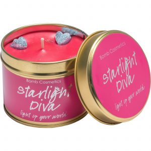 Bomb Cosmetics Tin Candle Starlight Diva