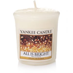 Yankee Candle All Is Bright Christmas Scent Votiv All Is Bright 49 ml