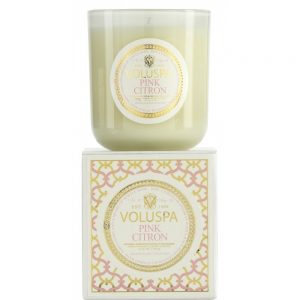 Voluspa Pink Citron Maison Blanc Classic Candle 100 h