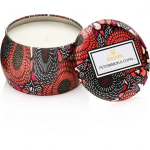 Voluspa Japonica Persimmon & Copal Decorative Tin Candle 113 g