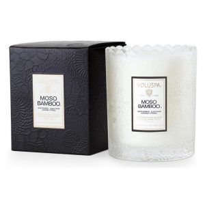 Voluspa Moso Bamboo Japonica Collection Scalloped Candle 176 ml