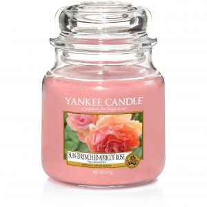 Yankee Candle Sun Drenched Apricot Rose Medium Jar
