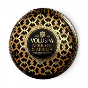 Voluspa Apricot & Aprilia 2-Wick Maison Metallo Candle 312 ml