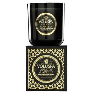 Voluspa Apricot & Aprilia Maison Noir Classic Candle 100 h