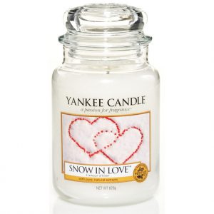 Yankee Candle Snow In Love Christmas Scent Snow In Love Large Jar