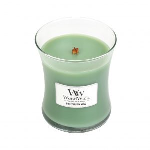 WoodWick White Willow Moss Medium 100 h