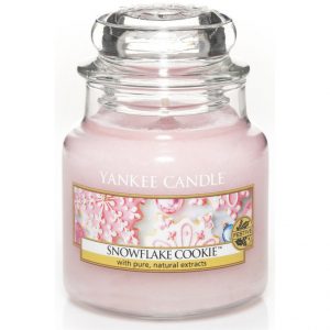 Yankee Candle Snowflake Cookie Christmas Scent Small Jar