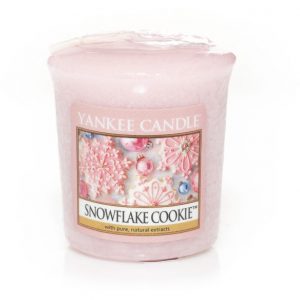 Yankee Candle Snowflake Cookie Christmas Scent Votive