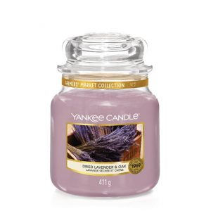Yankee Candle Dried Lavender & Oak Medium Jar