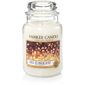 Yankee Candle All Is Bright Christmas Scent All Is Bright Large Jar