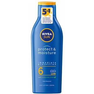 Nivea Sun Protect & Moisture Lotion SPF6 200 ml