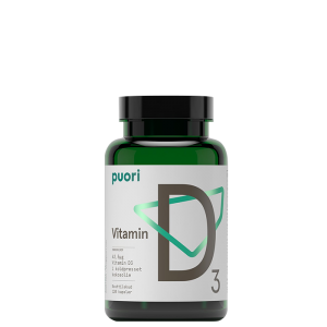 Puori D3 D-vitamiini, 120 caps