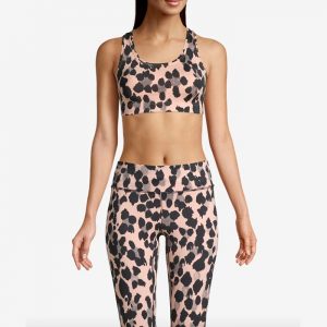 Iconic Sports Bra, Pure Pink AB/CD