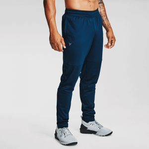 UA Project Rock Knit Track Pant, Academy