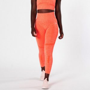 ICIW Queen Mesh 7/8 Tights, Neon Orange