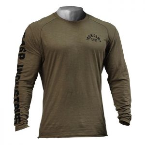 Throwback LS Tee, Wash Green