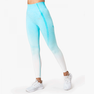 ICIW Ombre 7/8 Seamless Tights, Ocean Blue
