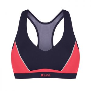 Active Sports Padded Bra, Coral Bloom